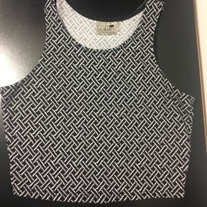 Crop top tank top
